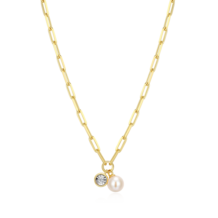 Gold-Plated Sterling Silver Necklace