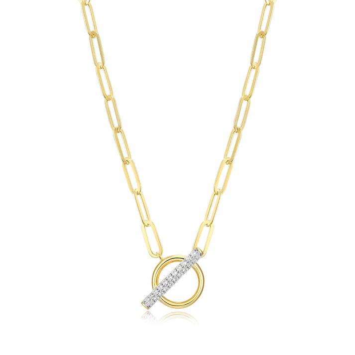 Gold-Plated Sterling Silver Necklace