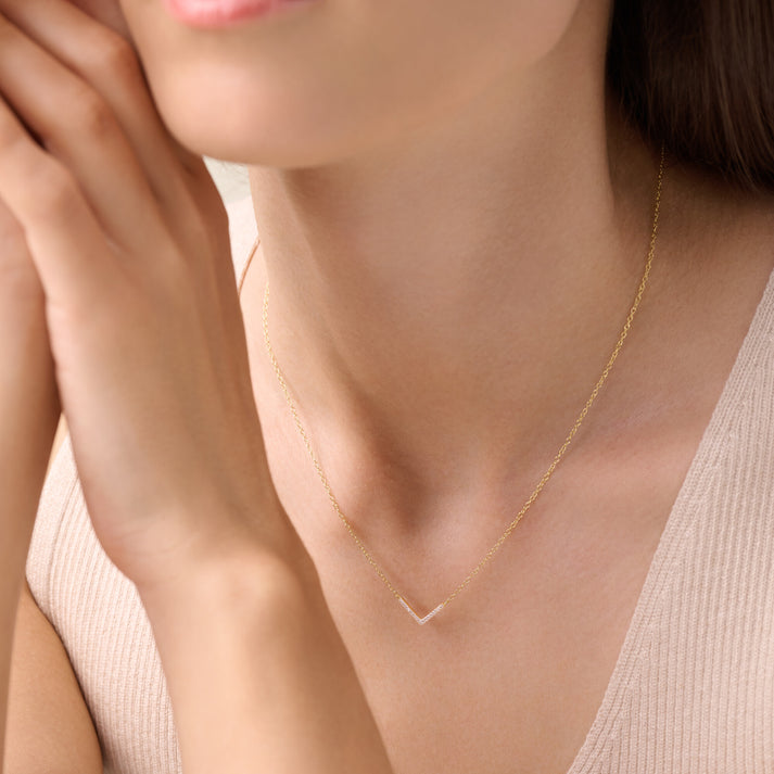 Gold-Plated Sterling Silver Necklace