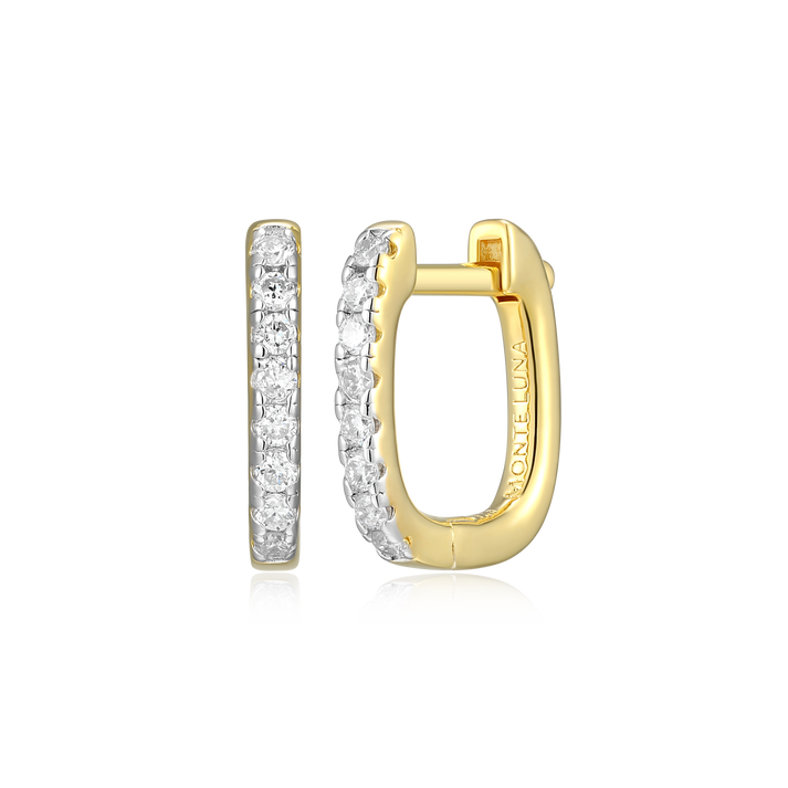 Gold-Plated Sterling Silver Earrings