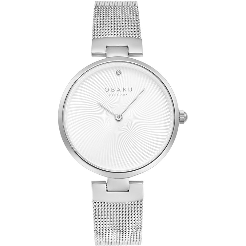 Obaku Diamant Steel Watch