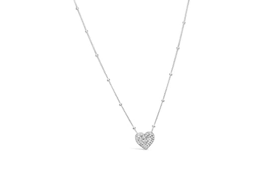 Pave' Heart Necklace