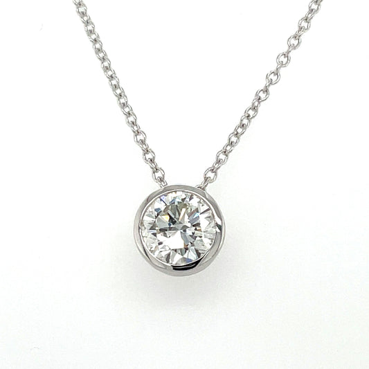 Lab Grown Diamond Solitaire Pendant