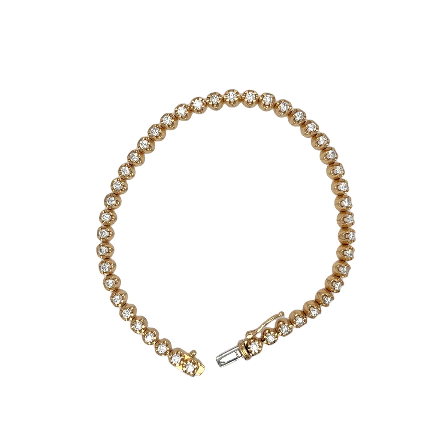 14K Gold & Diamond Tennis Bracelet