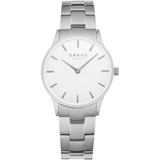 Obaku Lyng Lille Steel Ladies Watch