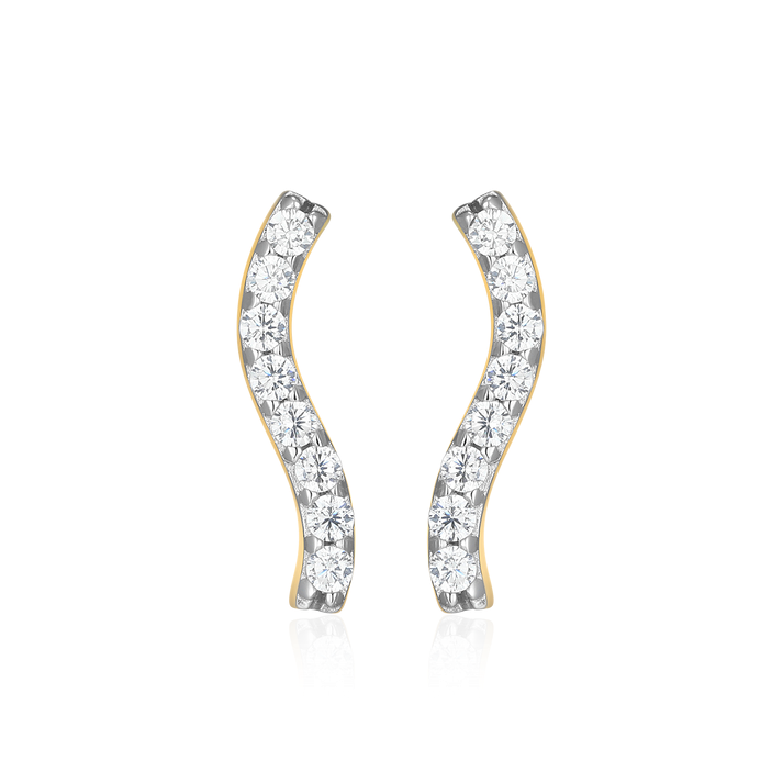 Gold-Plated Sterling Silver Earrings