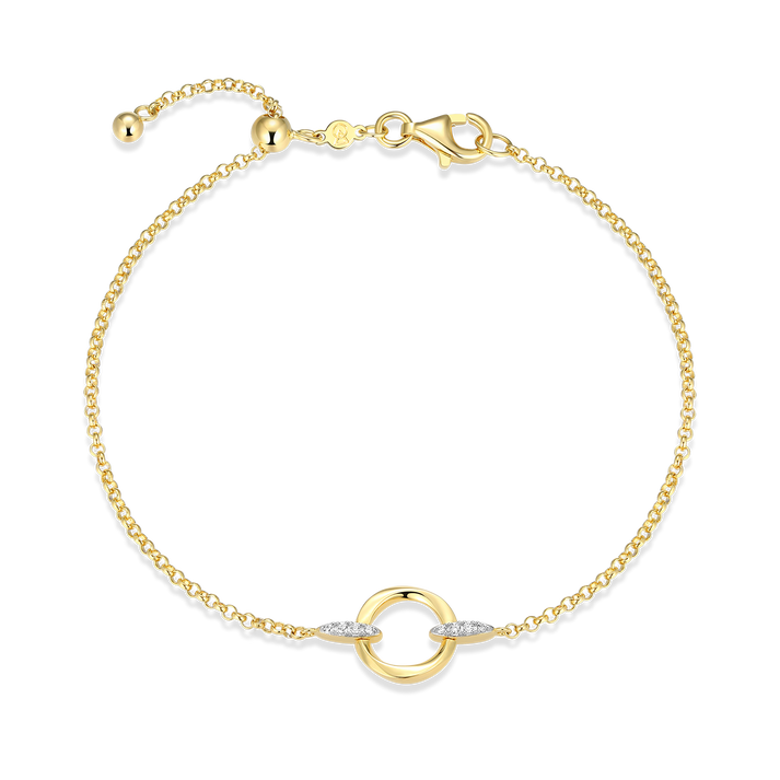 Gold-Plated Sterling Silver Bracelet