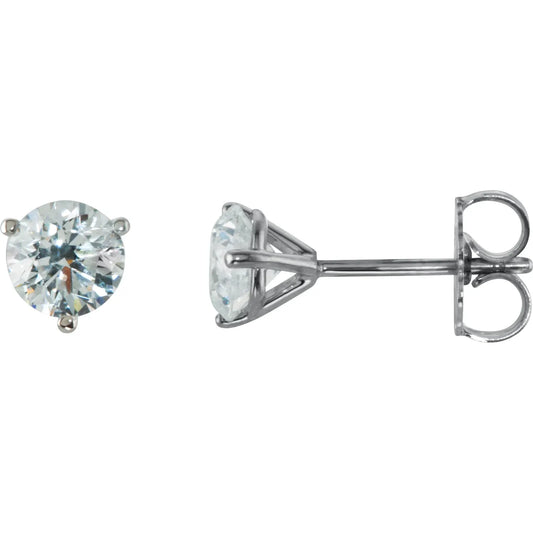Lab Grown Diamond Stud Earrings