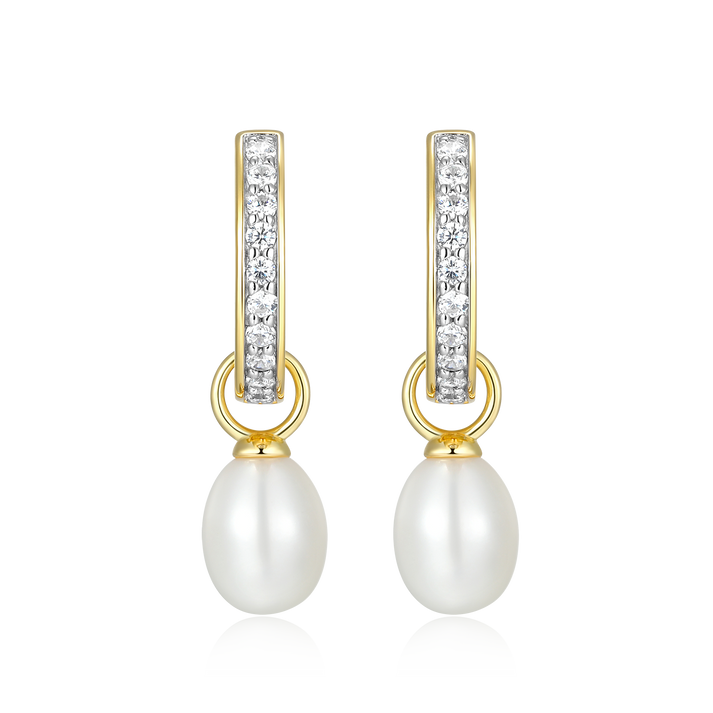 Gold-Plated Sterling Silver Earrings