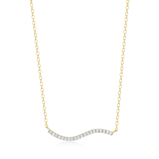 Gold-Plated Sterling Silver Necklace