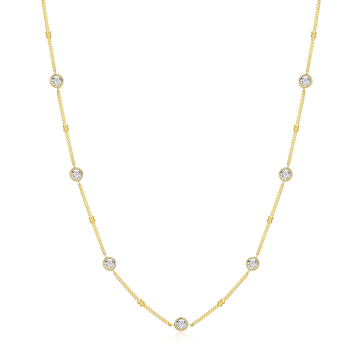Gold-Plated Sterling Silver Necklace