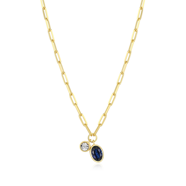 Gold-Plated Sterling Silver Necklace