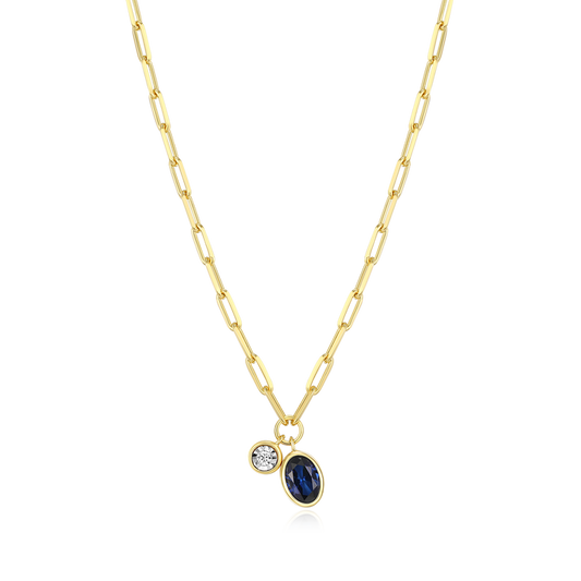 Gold-Plated Sterling Silver Necklace