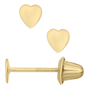Heart Stud Earrings