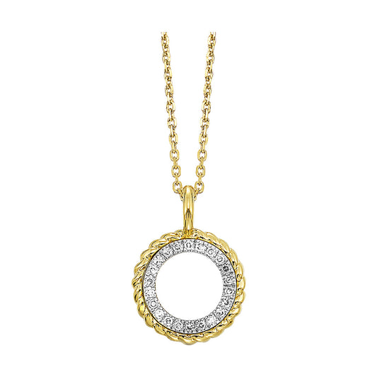 Gold Diamond Pendant