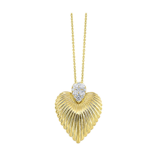 Gold Diamond Pendant