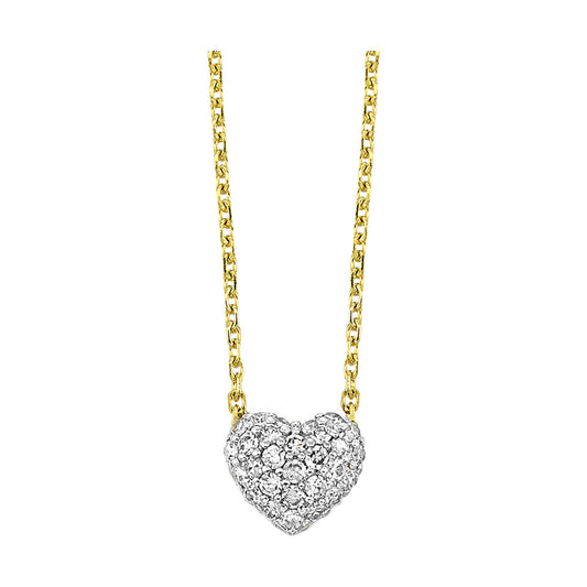 Gold Diamond Pendant