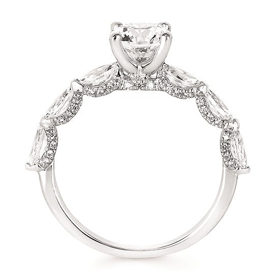 Diamond Engagement Ring Semi-Mount