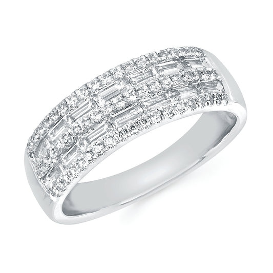 14K WG Diamond Fashion Ring