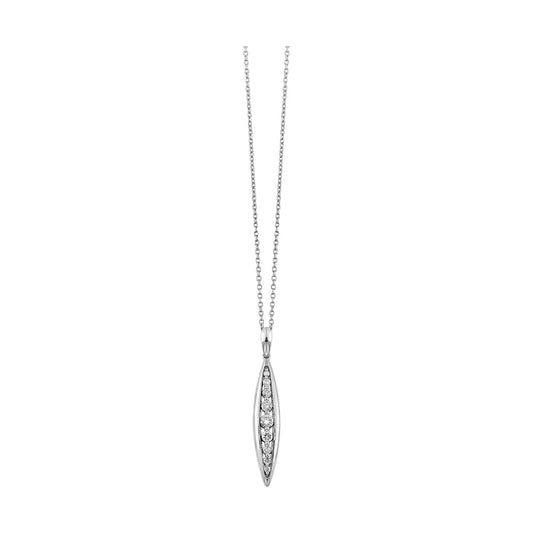 White Gold Diamond Pendant