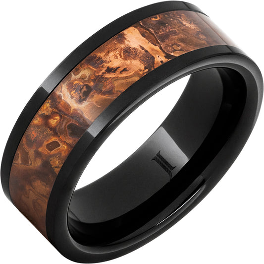 Black Ceramic Wedding Band