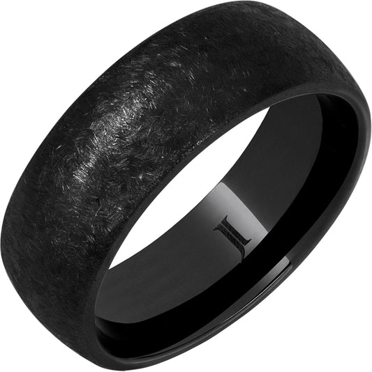 Black Ceramic Wedding Band