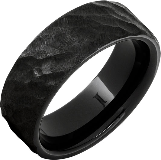 Black Ceramic Wedding Band