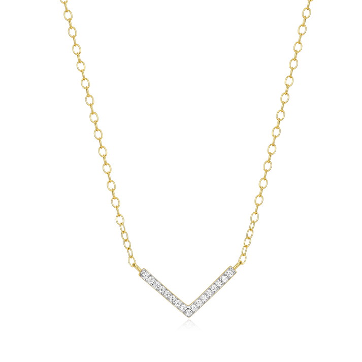 Gold-Plated Sterling Silver Necklace