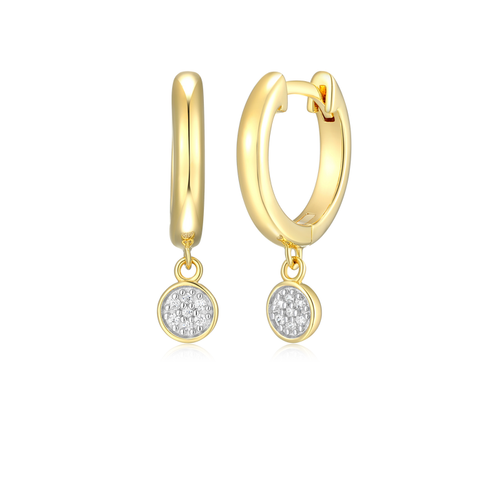 Gold-Plated Sterling Silver Earrings