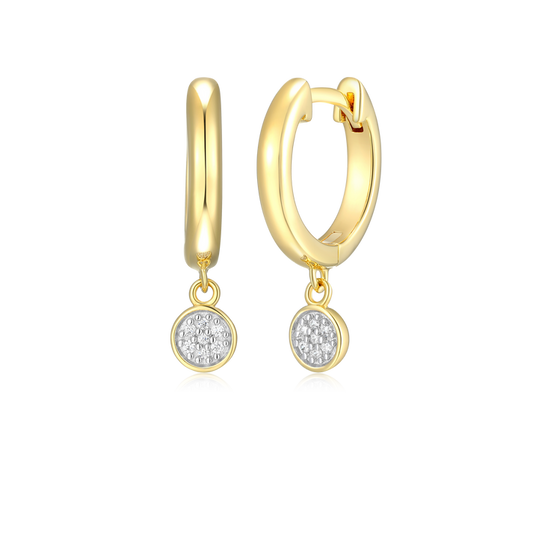 Gold-Plated Sterling Silver Earrings