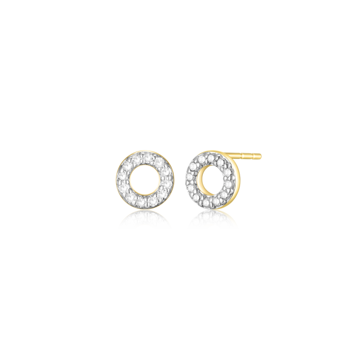 Gold-Plated Sterling Silver Earrings