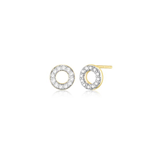 Gold-Plated Sterling Silver Earrings