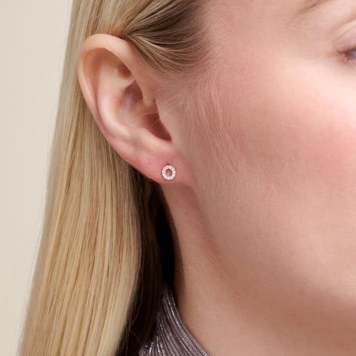 Gold-Plated Sterling Silver Earrings