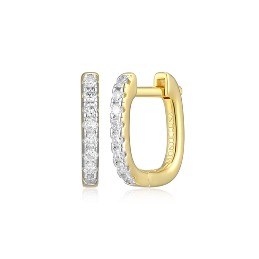 Gold-Plated Sterling Silver Earrings