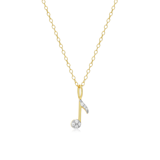 Gold-Plated Sterling Silver Necklace