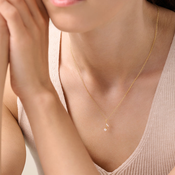 Gold-Plated Sterling Silver Necklace