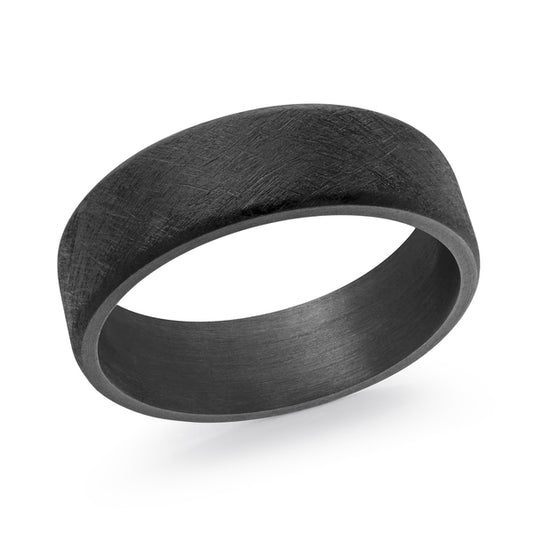 Black Tantalum Wedding Band