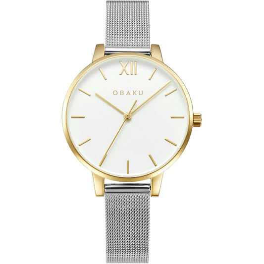 Liv - Gold Bi Obaku Watch