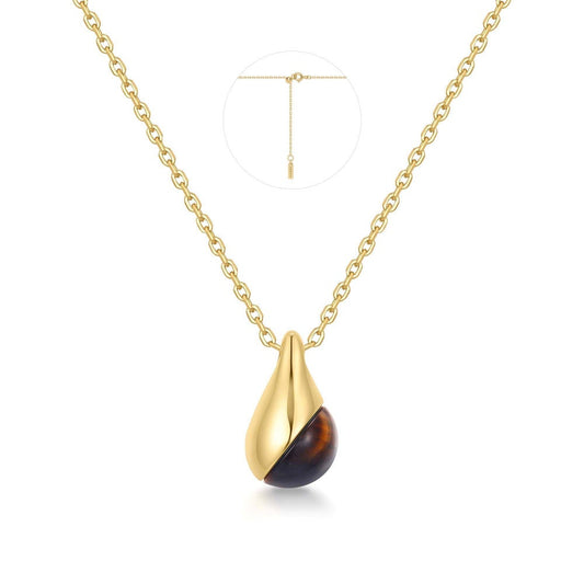 Gold Tiger Eye Pendant