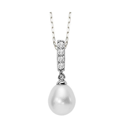 Sterling Silver Pearl Pendant