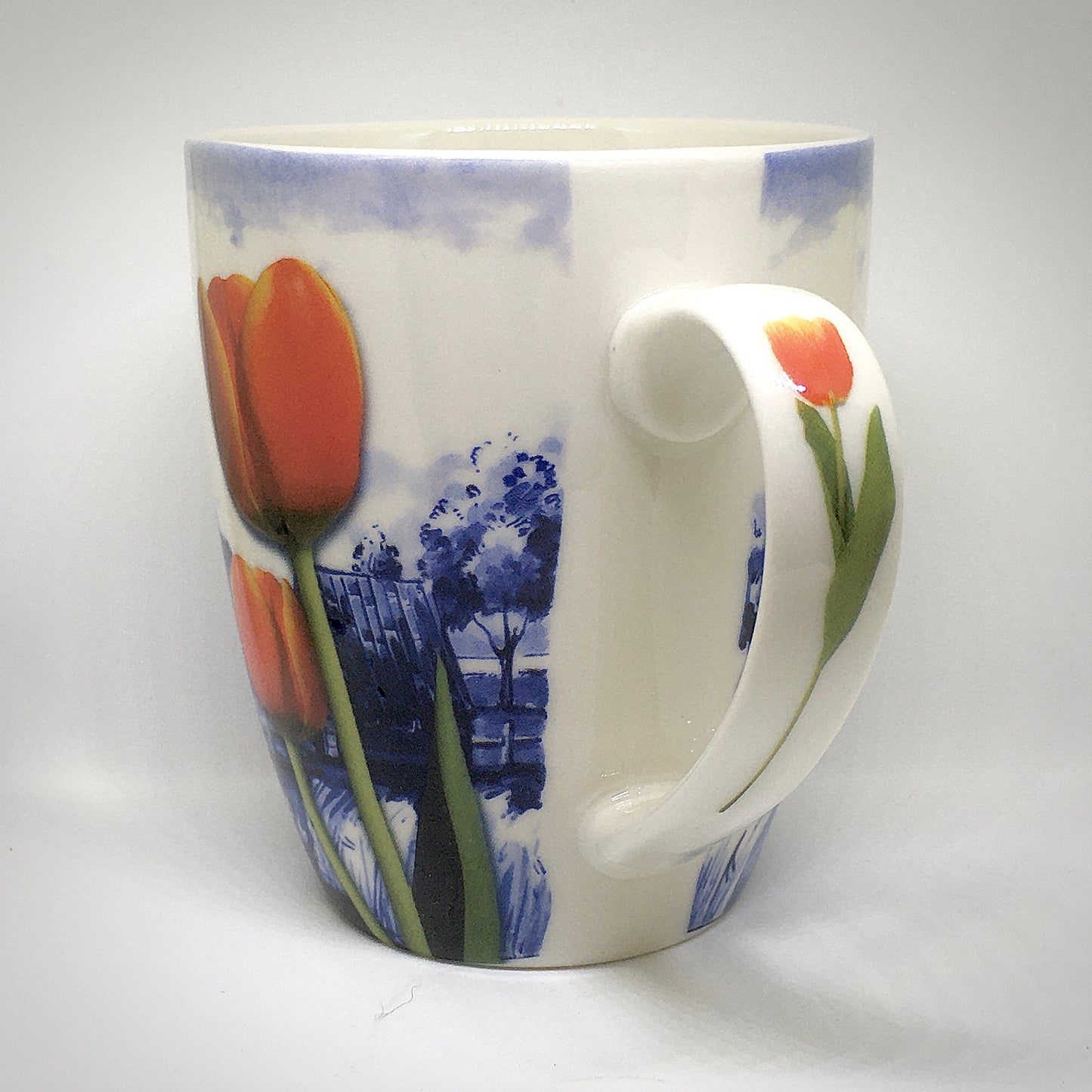 Windmill, Tulips Mug