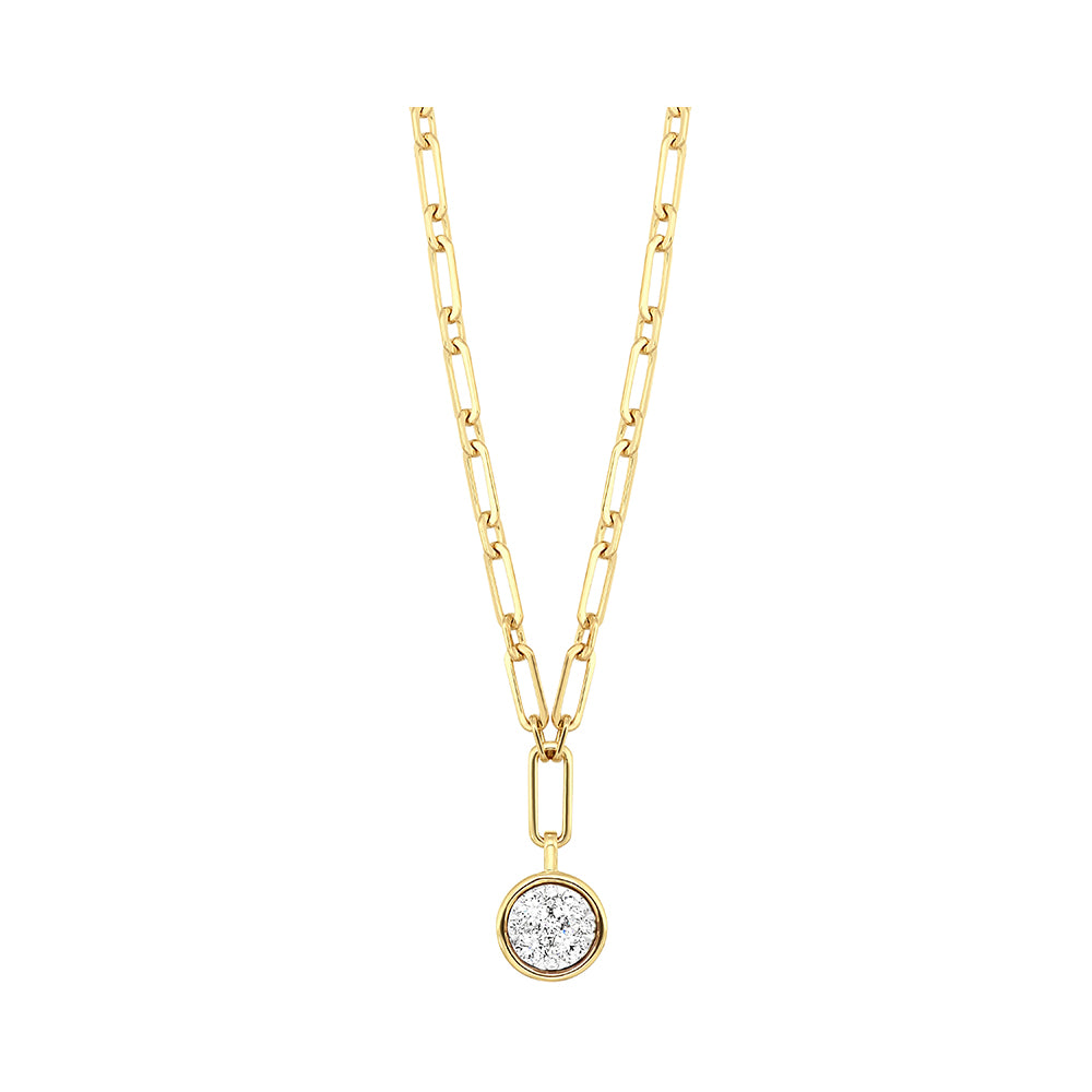 Gold Diamond Necklace